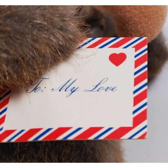 24K Polar Puff 1989 Bird Plush Fowl Ups Helen Timothy Love Letter Carrier  RARE - Picture 5 of 6